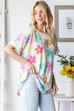 Load image into Gallery viewer, HEIMISH - SHORT SLEEVE FLORAL PRINT TOP
