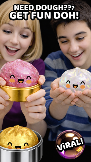 Fun Doh Mystery Dumpling Squishies