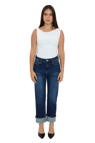 RFM - Dylan Cuffed Straight Leg Jeans