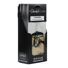 Load image into Gallery viewer, A Cheerful Giver - Car Air Freshener - Cashmere
