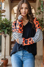 Load image into Gallery viewer, HEIMISH - SOLID AND STRIPE AND HALLOWEEN TOP

