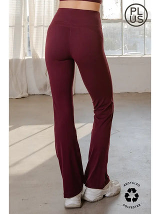 Rae Mode Flare Leggings PP6162 - Cassis