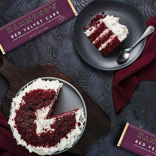 Hammond's Candies - Candy Bar - Milk Chocolate - Red Velvet Cake - 2.25 oz