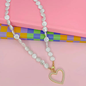 Treasure Jewels Sweetheart Glow Necklace