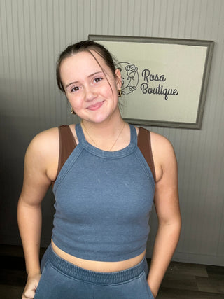 Rae Mode Tank Top - Deep Sky