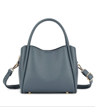 94646 Clara 3 Compartment Satchel/Crossbody Bag - Jean