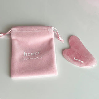 Beaut. Rose Quartz Gua Sha
