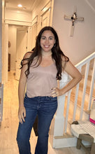 Load image into Gallery viewer, Charlotte Avery Double Layered Adjustable Tank
