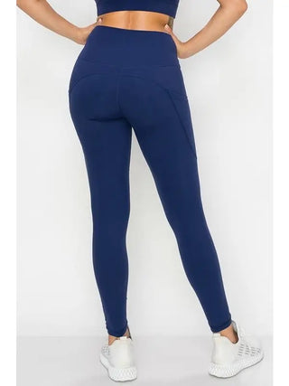 Yelete - Butter Soft Skinny Leggings with Pockets