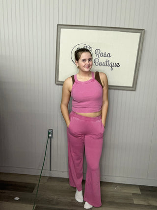 Rae Mode Pants - Berry Pink