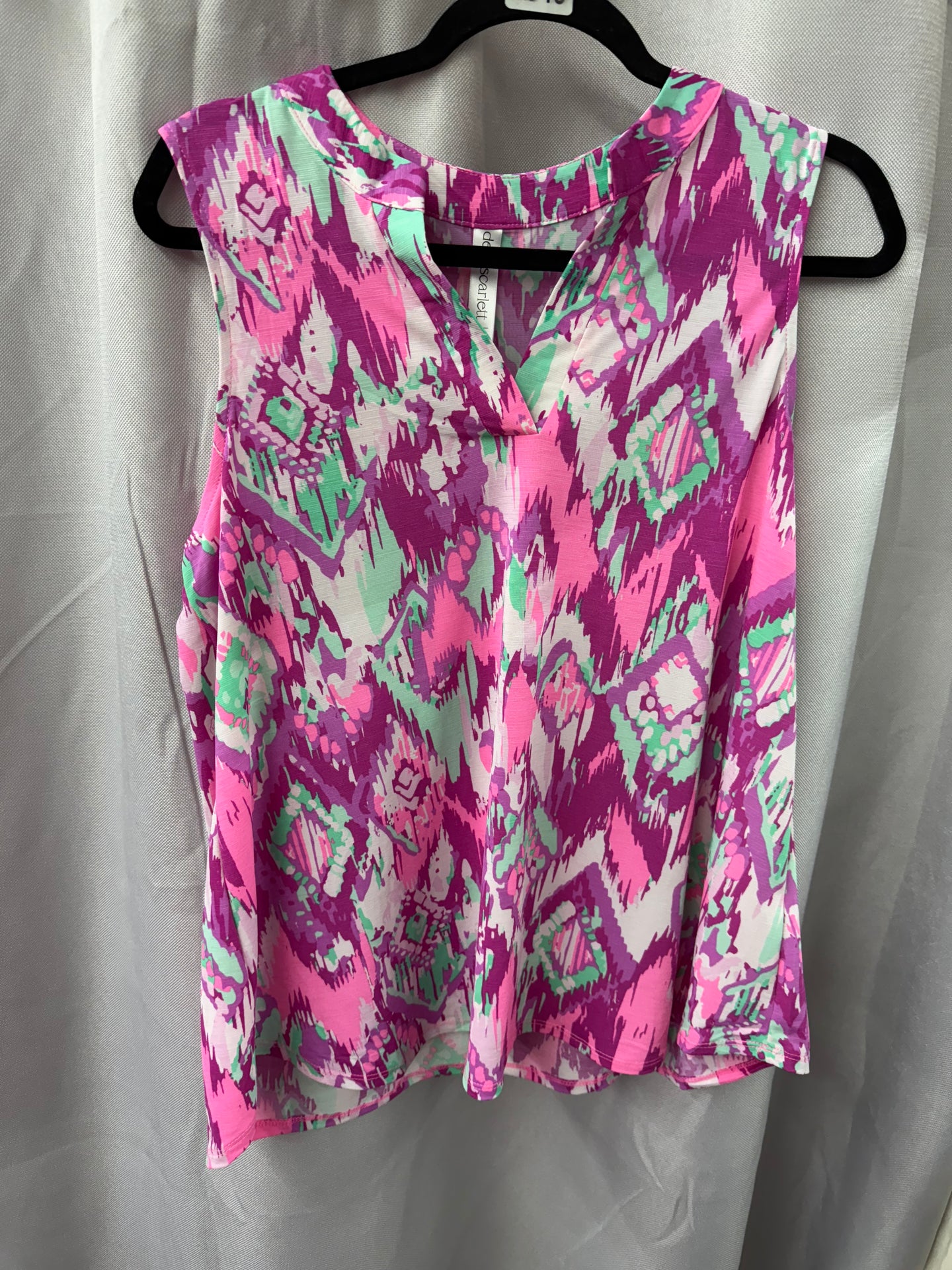 Dear Scarlett Lizzy Tank magenta mint LIZT-C0048