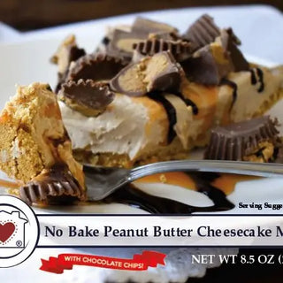 Country Home Creations - No Bake Peanut Butter Cheesecake