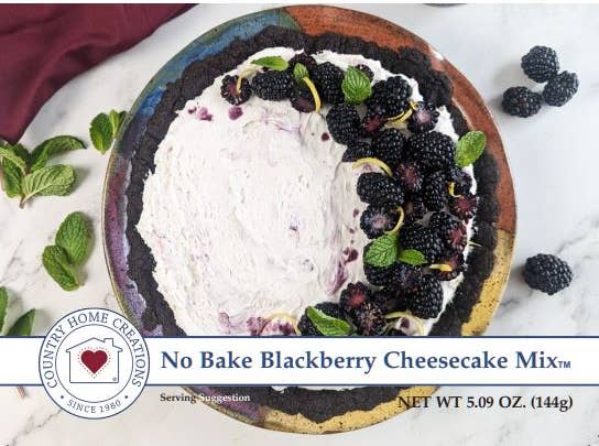 Country Home Creations - No-Bake Blackberry Cheesecake Mix
