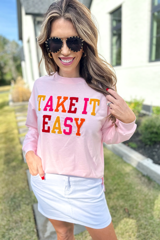 Jess Lea - Take It Easy Patch Pullover