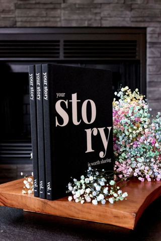 Your Story Is Worth Sharing Keepsake Book – Guided Journal for Memories & Conversations