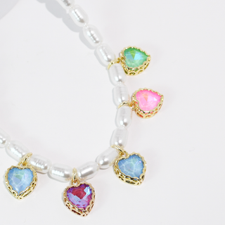 Treasure Jewels - All my Heart Pearl Necklace