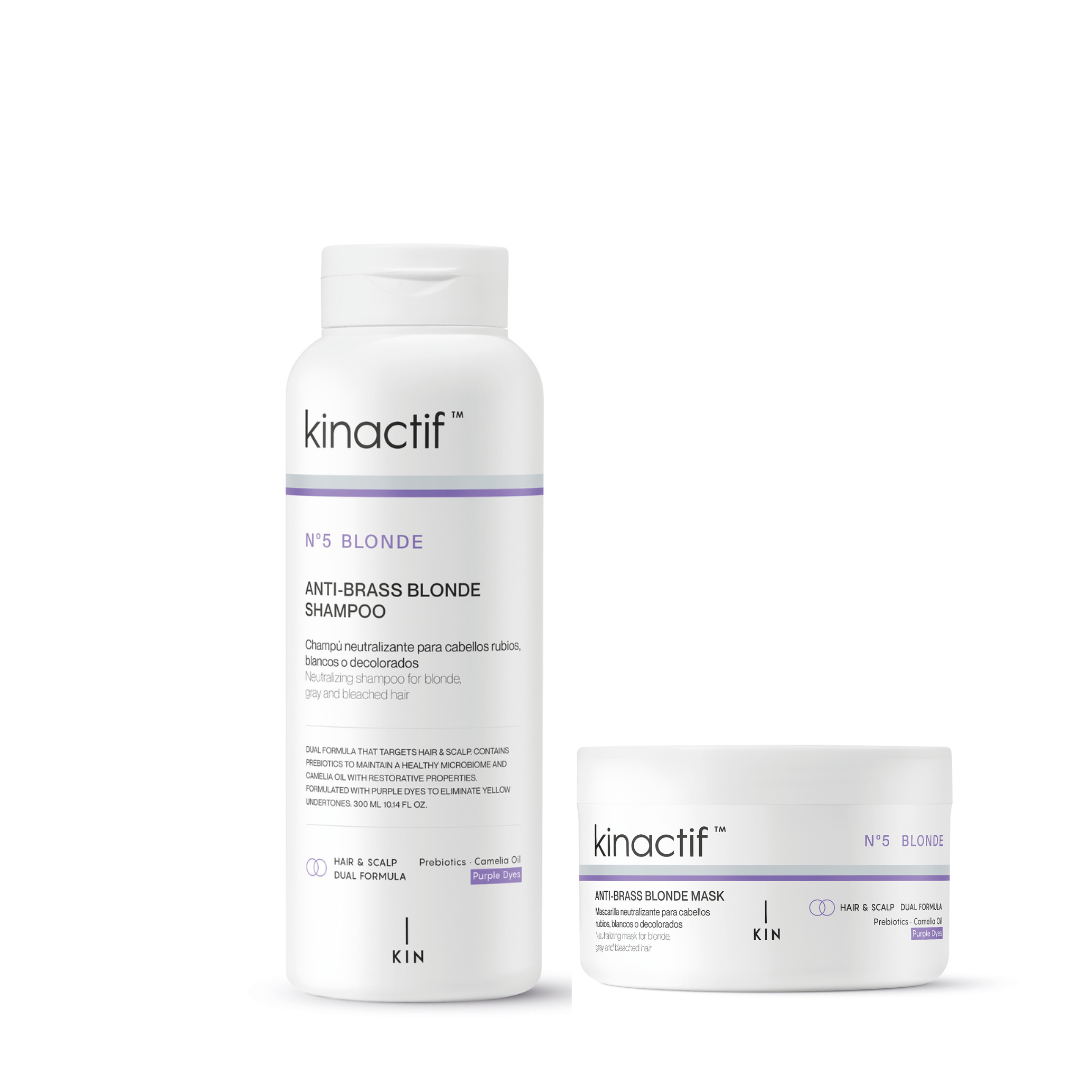 KIN Blonde Enhancing Shampoo / Conditioner- Mask Duo