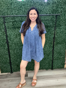 Easel Denim Dress
