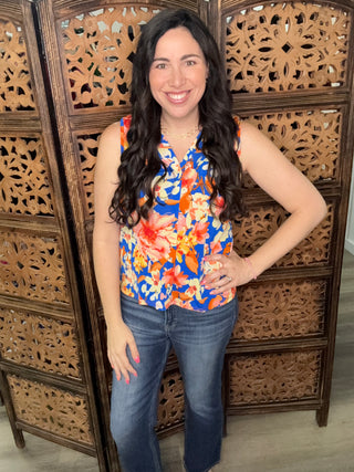 Sew in Love Top - Floral ET2355-4739B