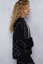 Load image into Gallery viewer, POL Floral Lace Hoodie - Black
