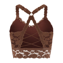 Load image into Gallery viewer, Juliette Deluxe Racerback Lace Bralette
