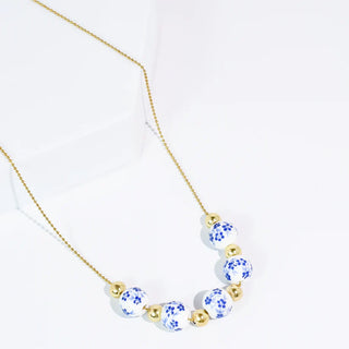 Treasure Jewels - Blue Blossom Necklace