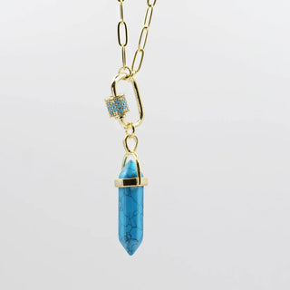Treasure Jewels - Blue Crystal Pendant