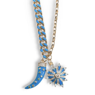 Treasure Jewels - Chunky Blue Heart