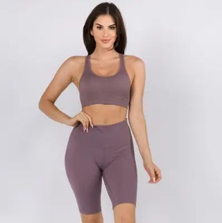 Yelete- Buttery Soft Biker Shorts with Pockets 10in Inseam