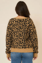 Load image into Gallery viewer, Cozy Co Animal Print Front Tie Soft Knit Cardigan – Statement Layer
