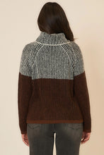 Load image into Gallery viewer, Cozy Co Brushed Rib Knit Cowl Neck Sweater – Soft Stretch Blend
