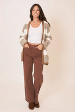 Load image into Gallery viewer, Cozy Co Color Block Knit Open Cardigan
