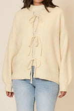 Load image into Gallery viewer, Cozy Co Tie Closure Soft Knit Cardigan – Viscose Blend
