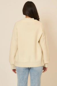 Cozy Co Tie Closure Soft Knit Cardigan – Viscose Blend