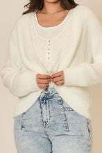 Load image into Gallery viewer, Cozy Co Eyelash Knit Cocoon Cardigan – Ultra-Soft 100% Polyester
