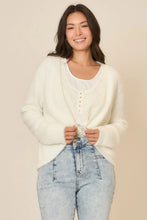 Load image into Gallery viewer, Cozy Co Eyelash Knit Cocoon Cardigan – Ultra-Soft 100% Polyester
