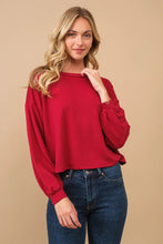 Load image into Gallery viewer, Cozy Co French Terry Pullover – Soft Stretch Blend
