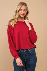 Cozy Co French Terry Pullover – Soft Stretch Blend