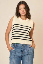 Load image into Gallery viewer, Cozy Co Sleeveless Knit Top – Lightweight Layering Essential
