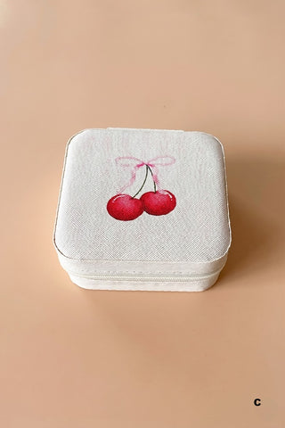 Zenana -Trendy Pattern Jewelry Organizer Case