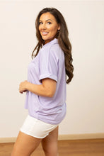 Load image into Gallery viewer, Grace + Emma Cara Collared Top - Lavender
