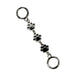 Paw Black w/Silver Hardware