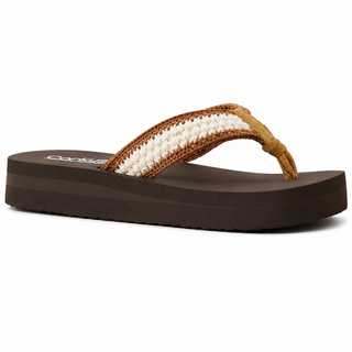 Corkys - SPF - Ivory Tan/Pink Orange