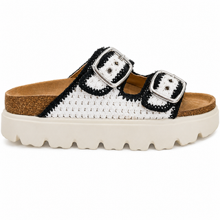 Corkys Footwear Rumor Has It Sandal - Ivory Black