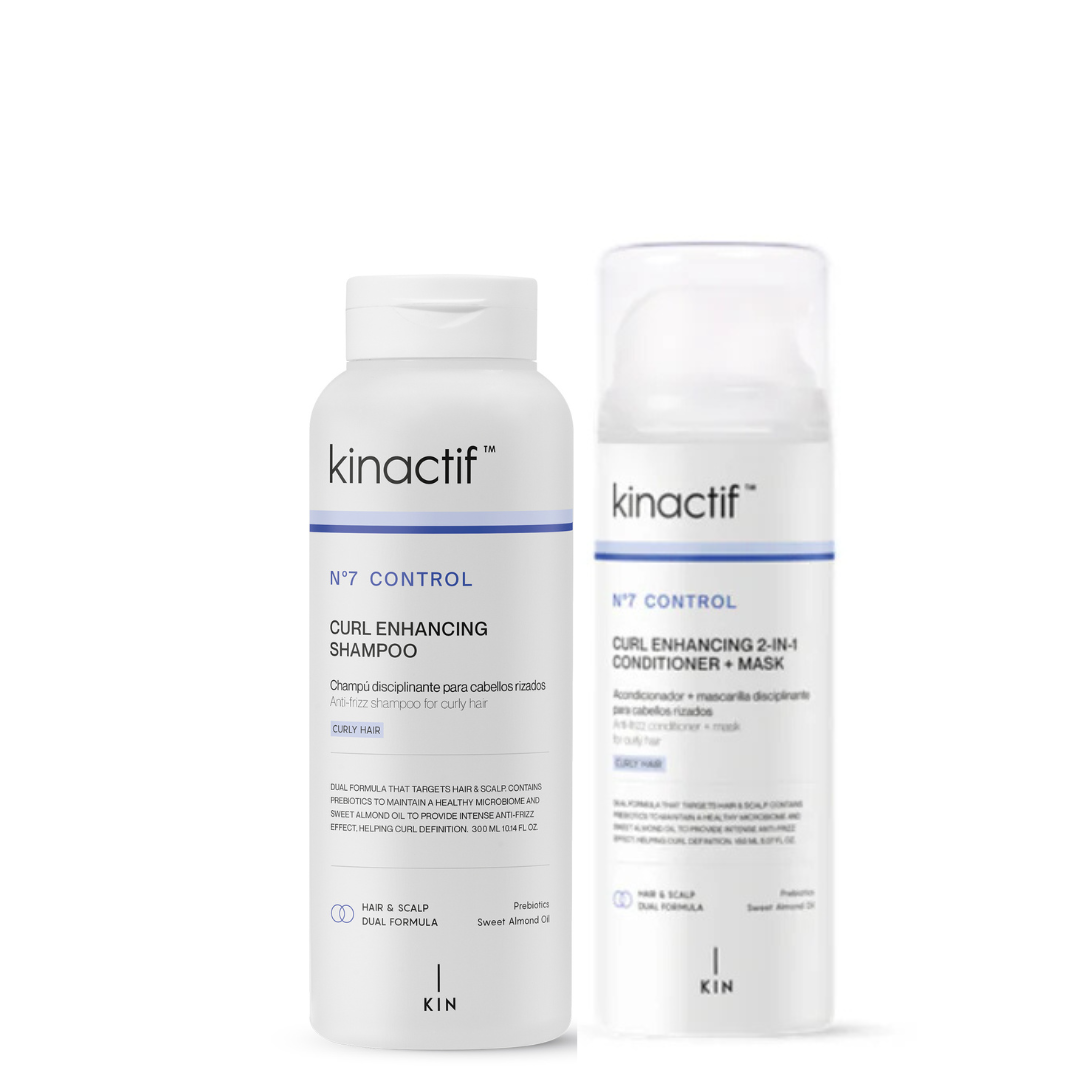 KIN Curl- Enhancing Shampoo/Conditioner – Mask Duo