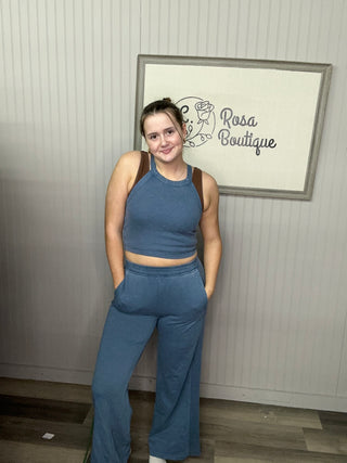 Rae Mode Pants- Deep Sky