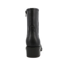 Load image into Gallery viewer, MIA Shoes Dagny Boot – Black Square Toe Ankle Boot with Block Heel
