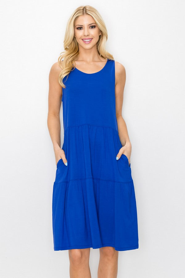 Array Yelete Bohemian Bella Sleeveless Layered Dress