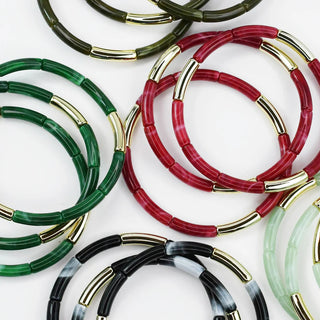 Treasure Jewels - Dainty Glam Stretch Bracelet Set