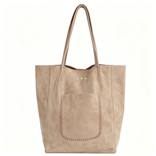 Dawn Suede Carryall Tote